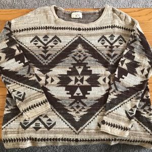 Denim & Supply southwest design sweater